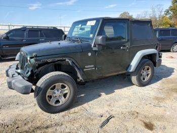  Salvage Jeep Wrangler