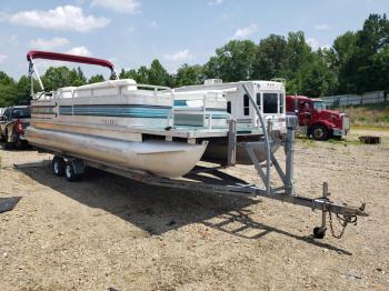  Salvage Smoker Craft Pontoon