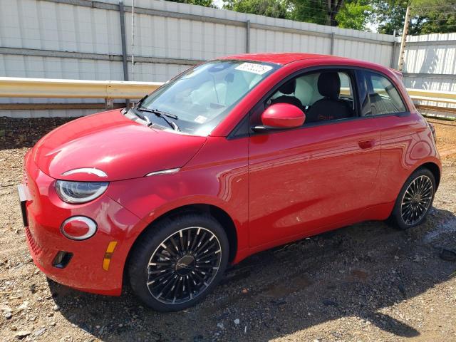  Salvage FIAT 500 E Red
