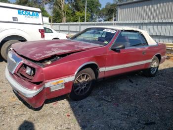  Salvage Chrysler Lebaron