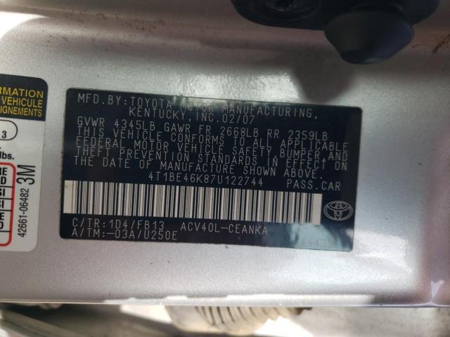 Toyota Camry Ce Image 12