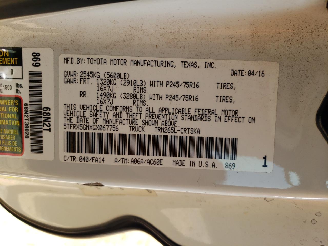 Toyota Tacoma Access Cab Image 10