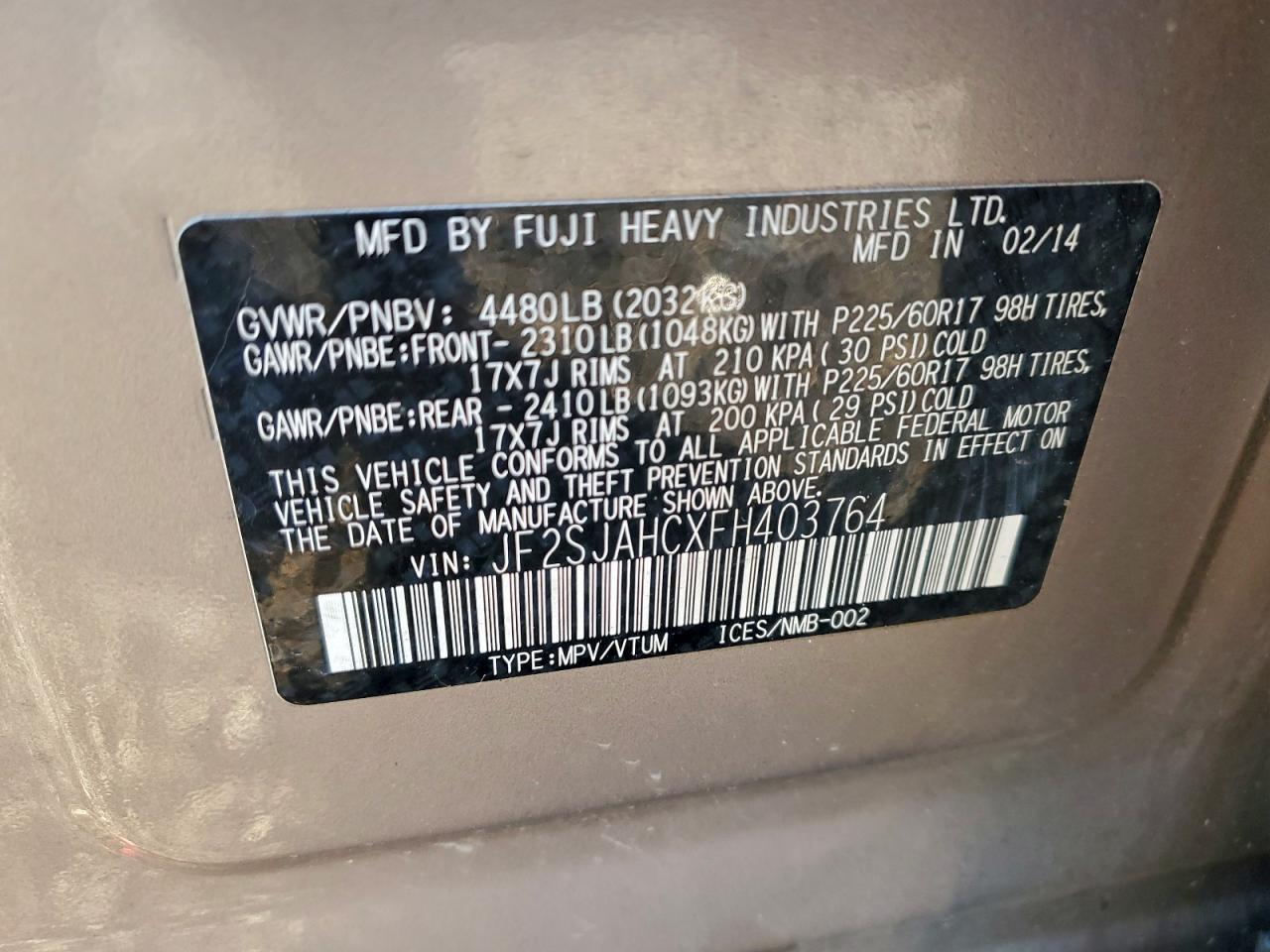 Subaru Forester 2.5i Limited Image 13