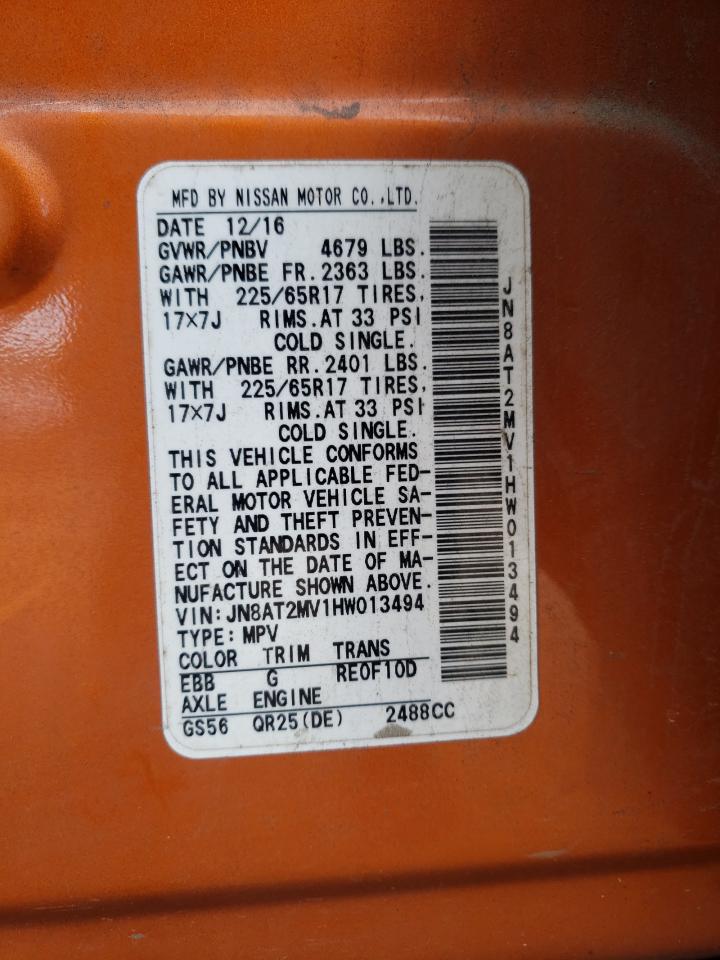 Nissan Rogue S Image 9