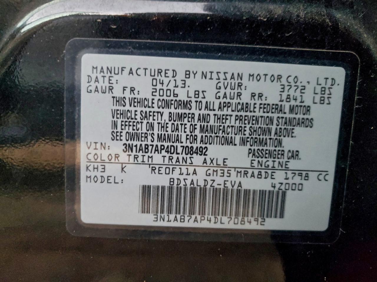 Nissan Sentra S Image 12