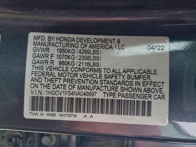 Honda Accord Exl Image 9