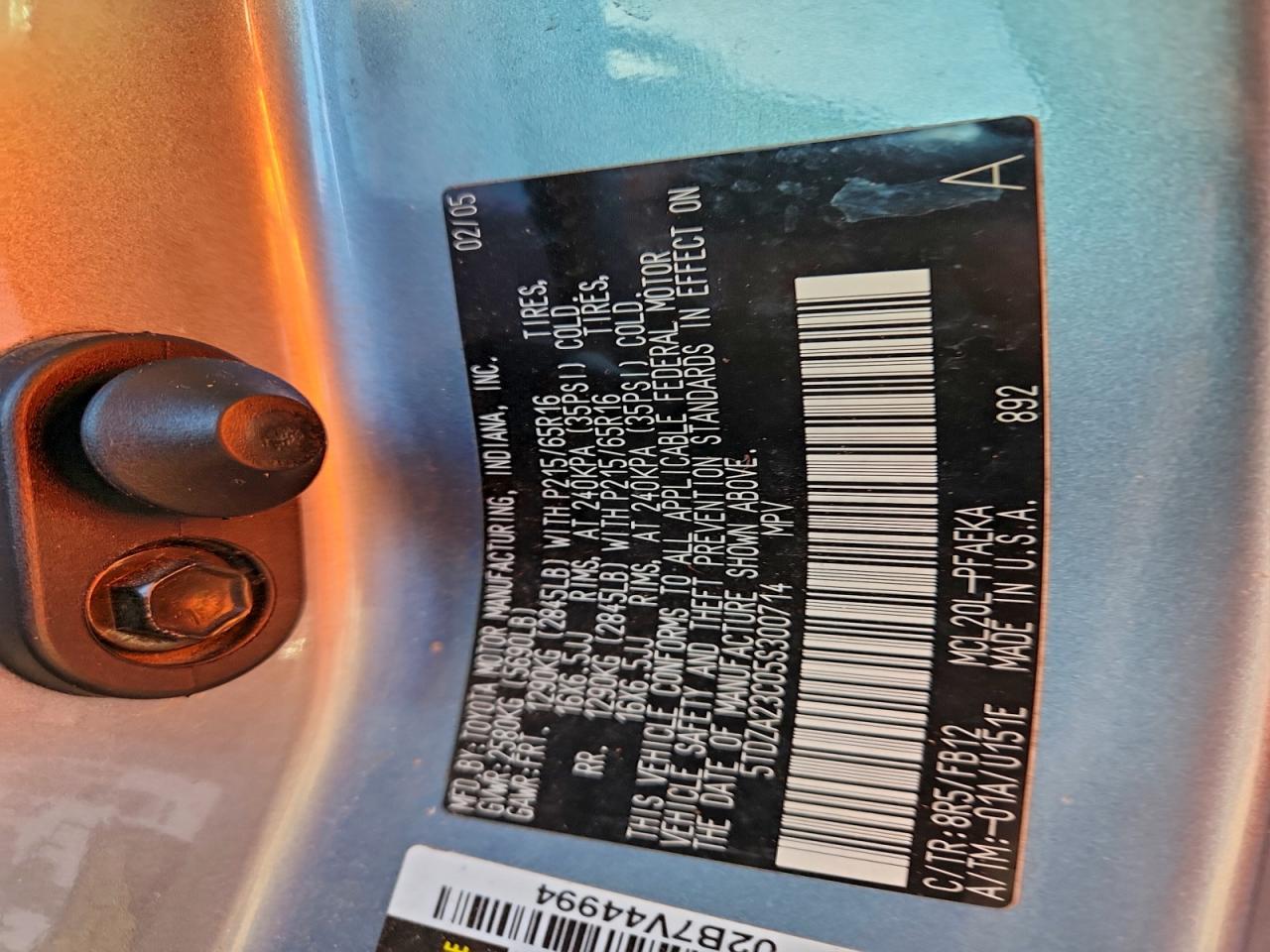 Toyota Sienna Ce Image 8