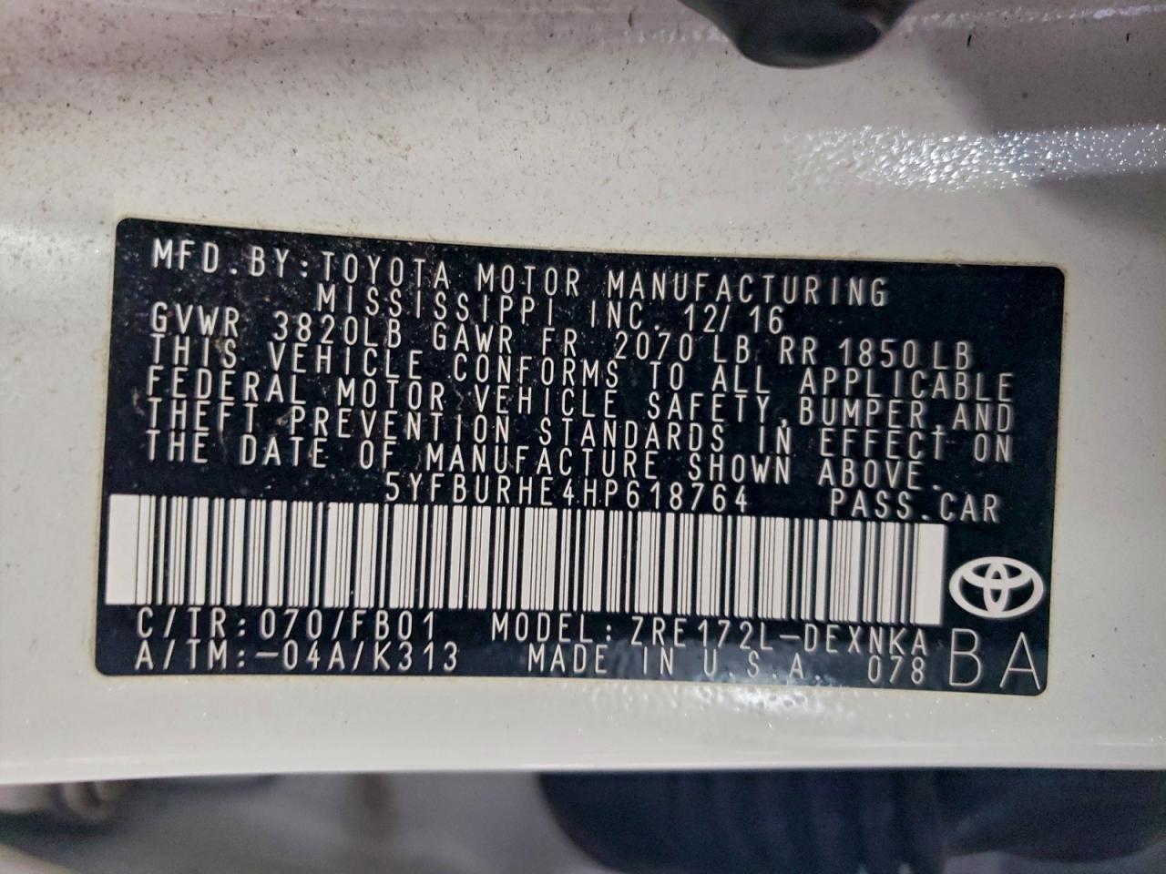 Toyota Corolla L Image 6