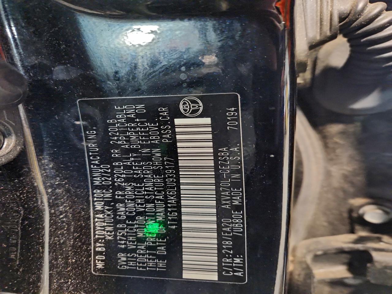 Toyota Camry Se Image 10