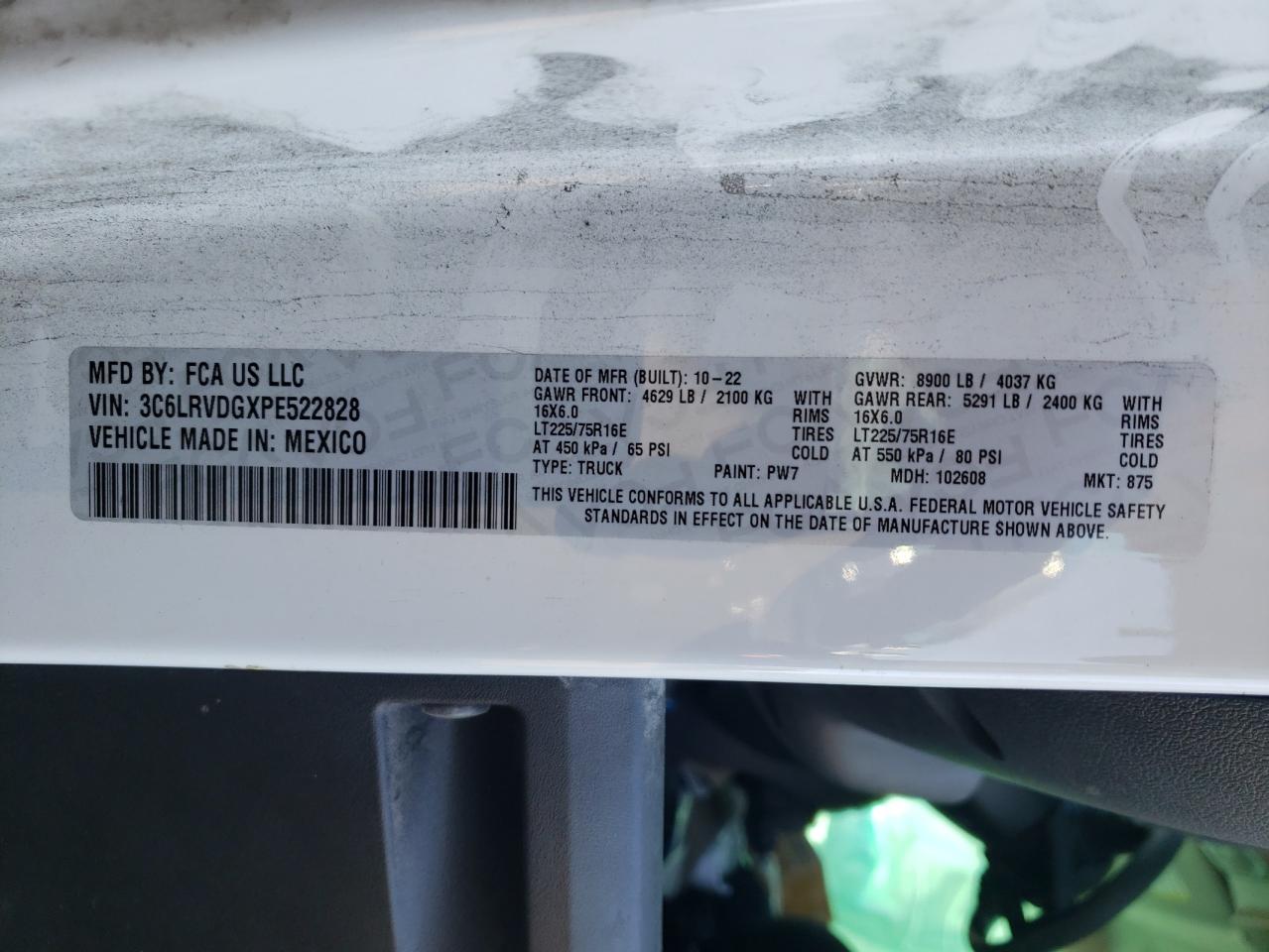 Ram Promaster 2500 High Image 10