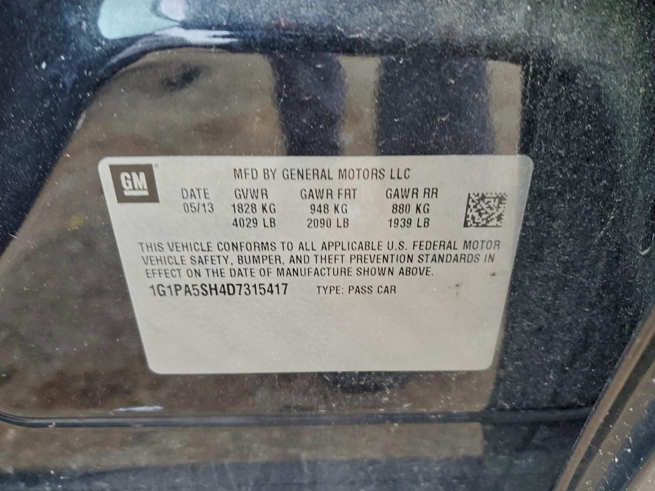 Chevrolet Cruze Ls Image 2