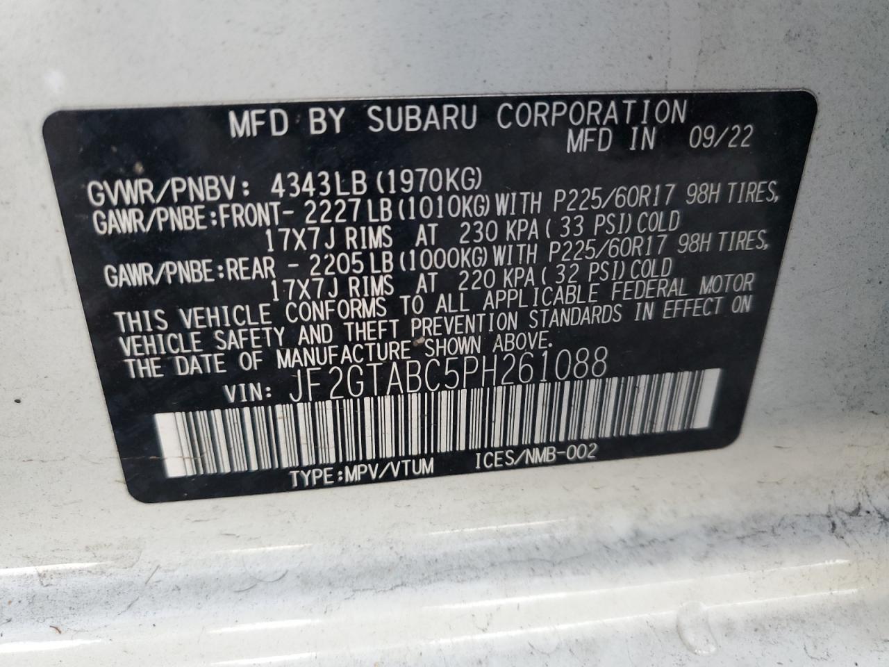 Subaru Crosstrek Image 9