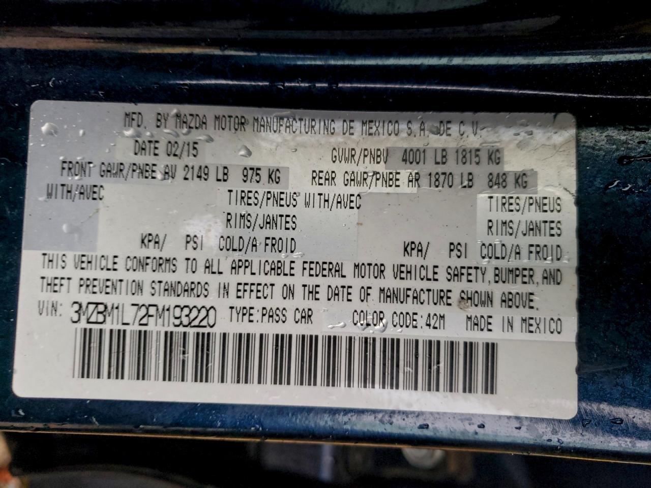 Mazda 3 Touring Image 8