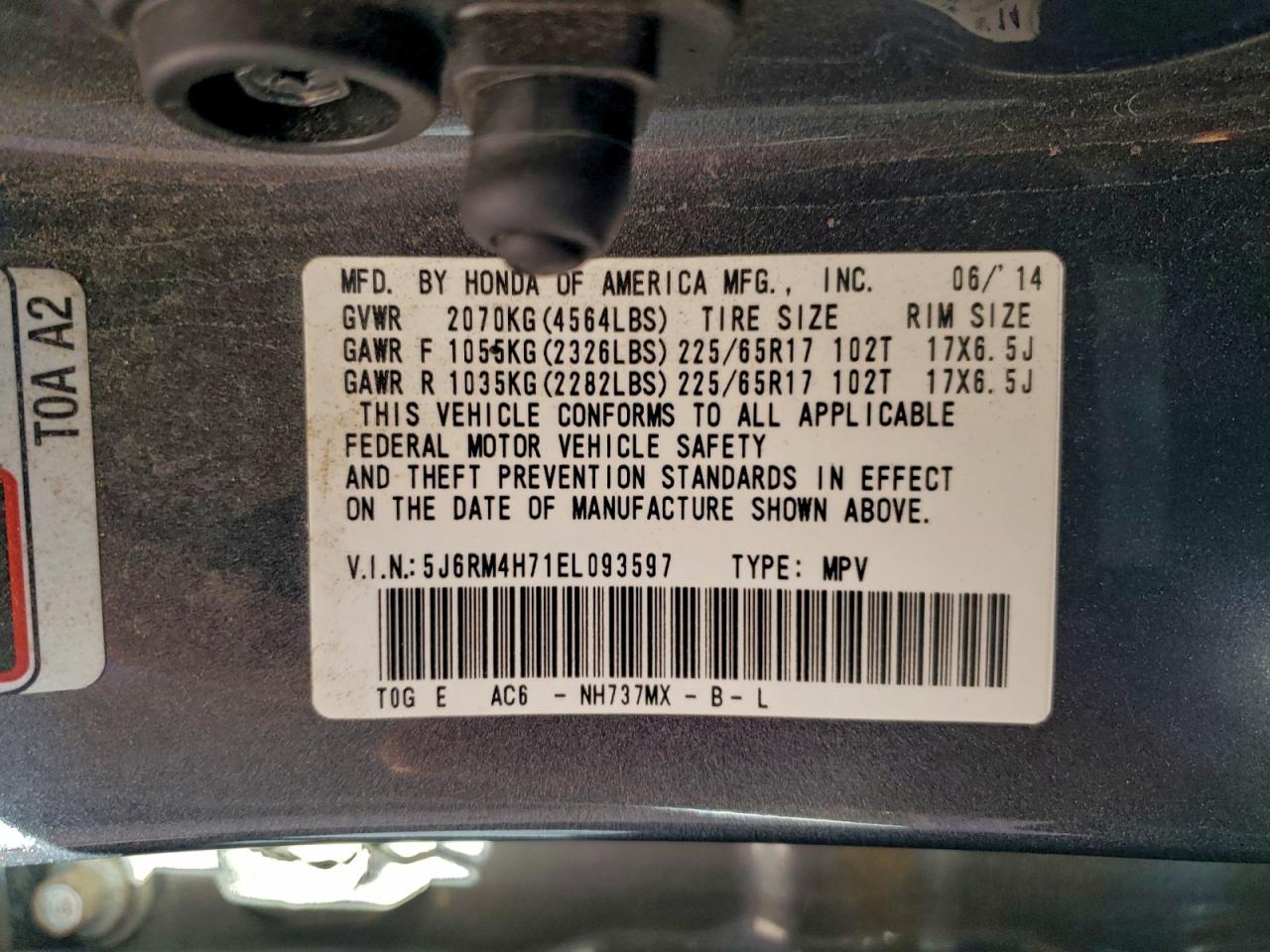 Honda Crv Exl Image 8