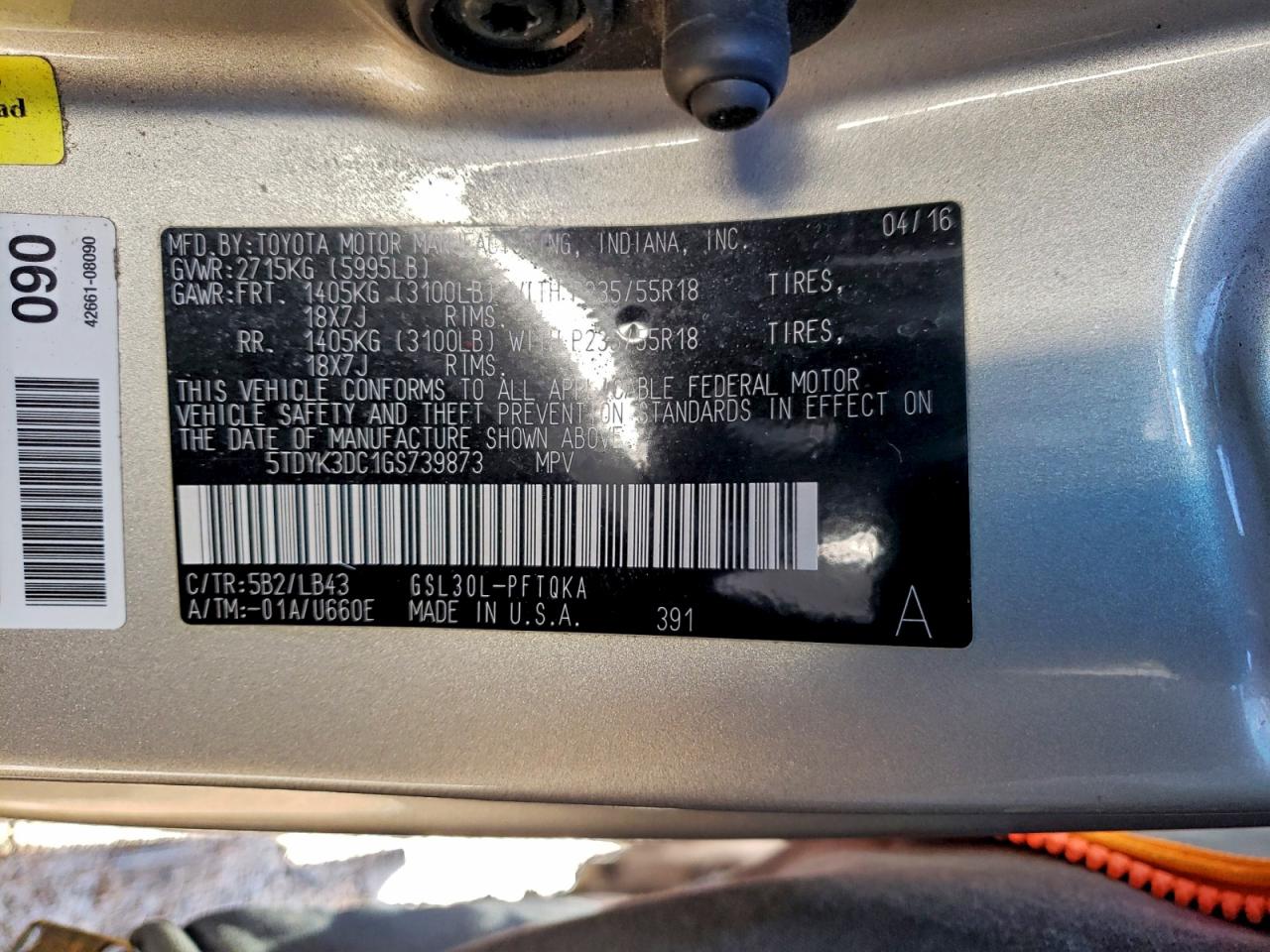 Toyota Sienna Xle Image 9
