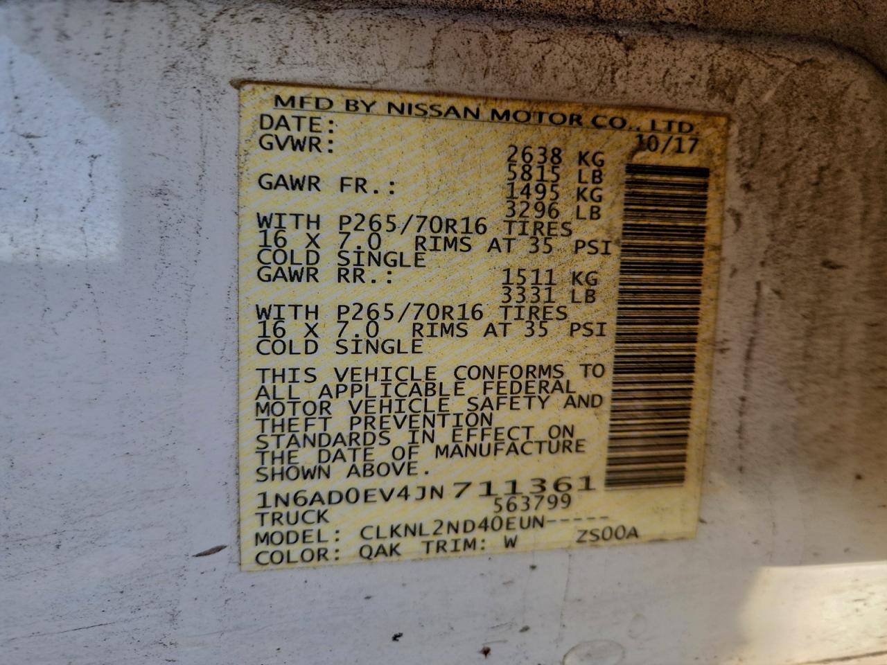 Nissan Frontier S Image 10