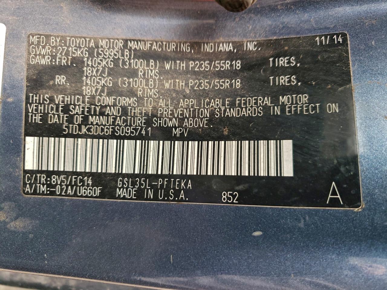 Toyota Sienna Le Image 12