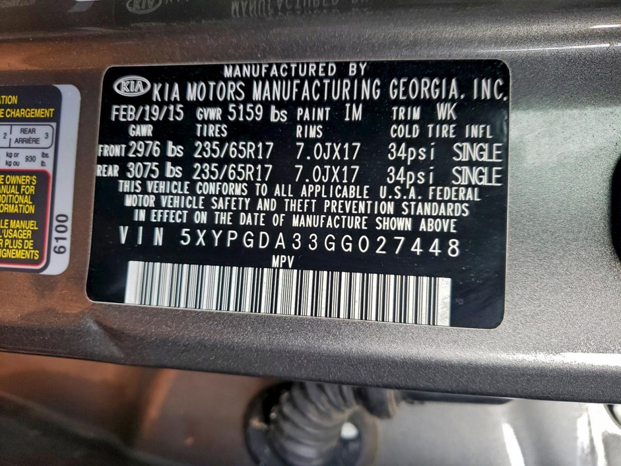 Kia Sorento Lx Image 13