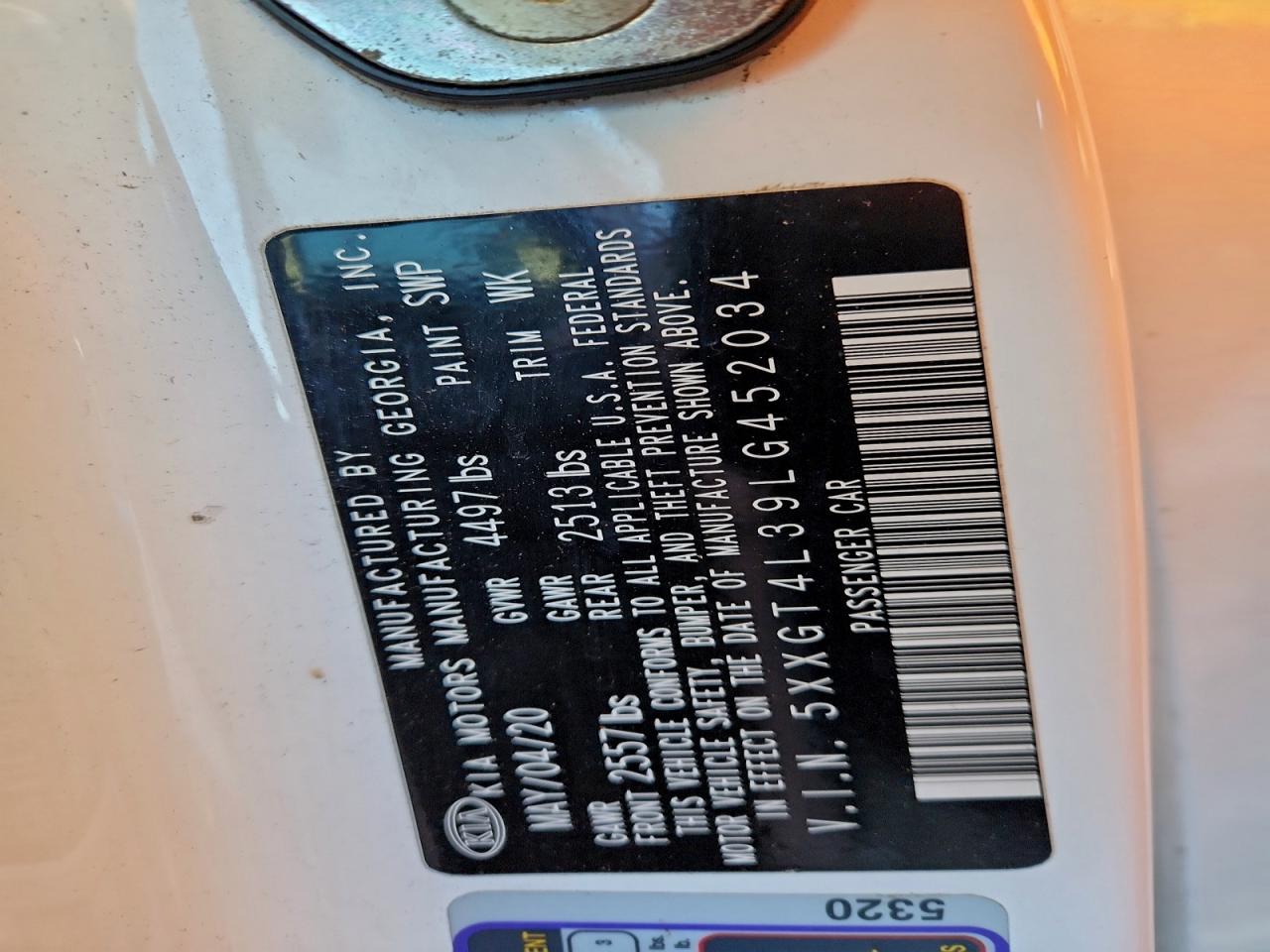 Kia Optima Lx Image 10