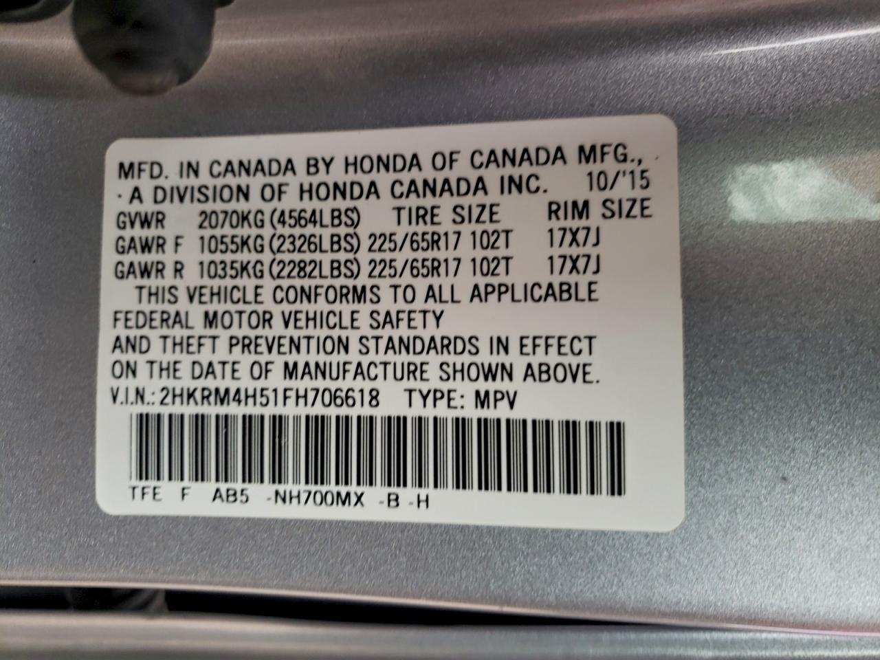 Honda Crv Ex Image 13