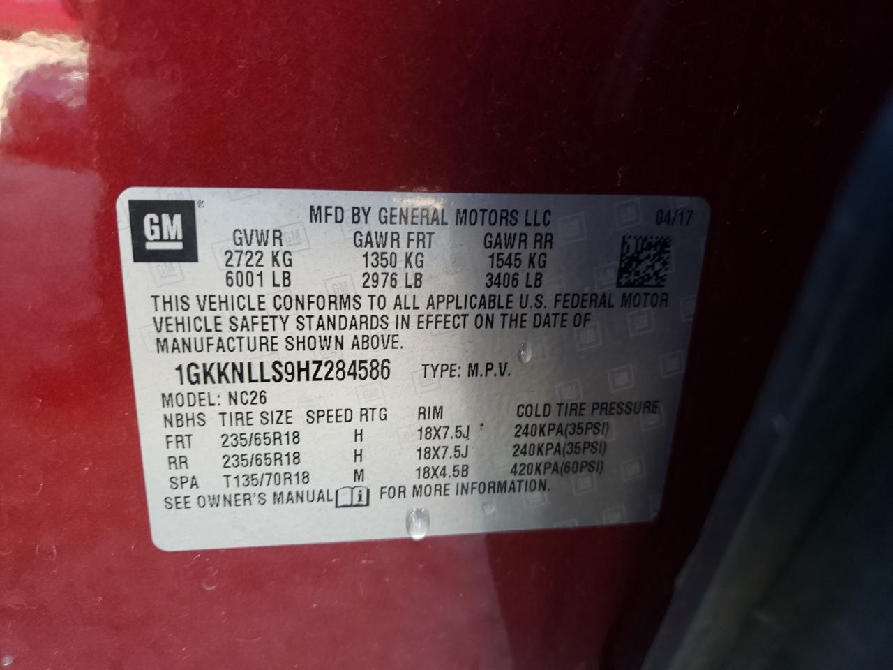 GMC Acadia Sle Image 10