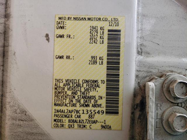 Nissan Altima Base Image 10