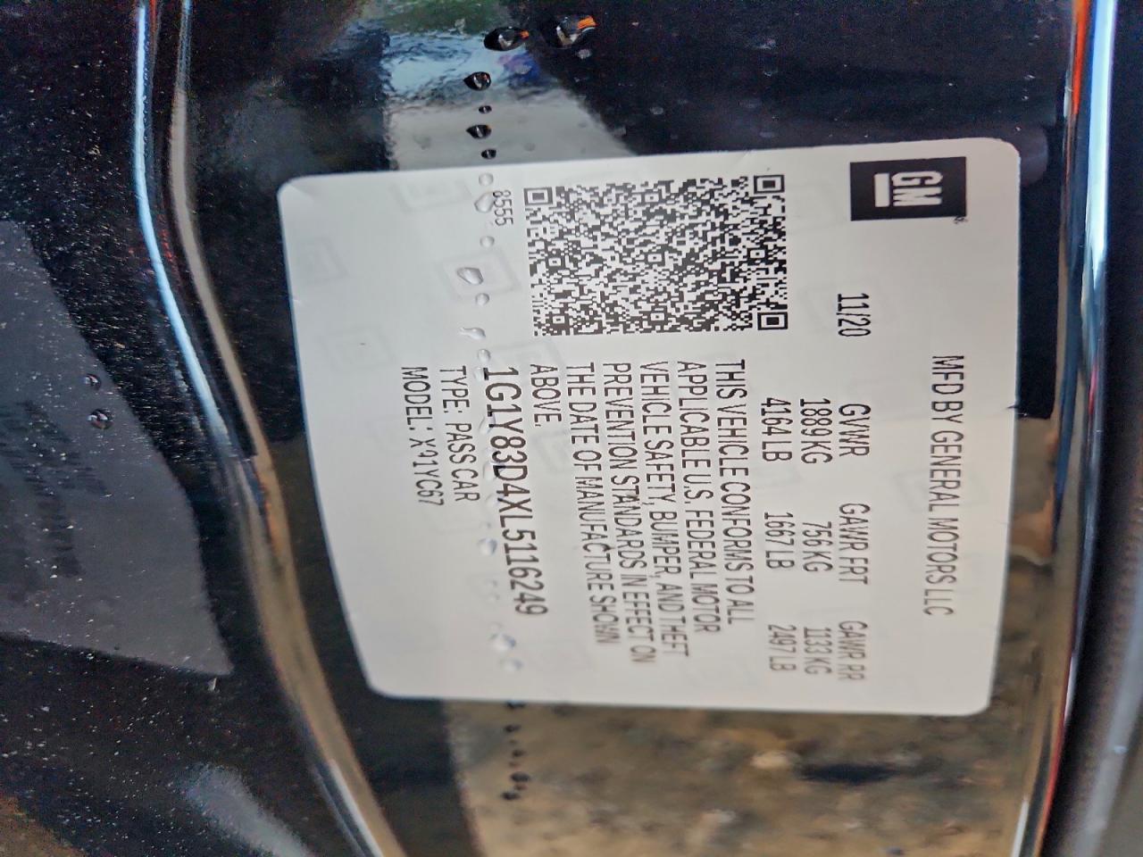 Chevrolet Corvette Stingray 3lt Image 12