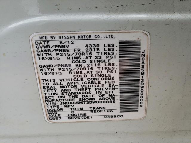 Nissan Rogue S Image 3