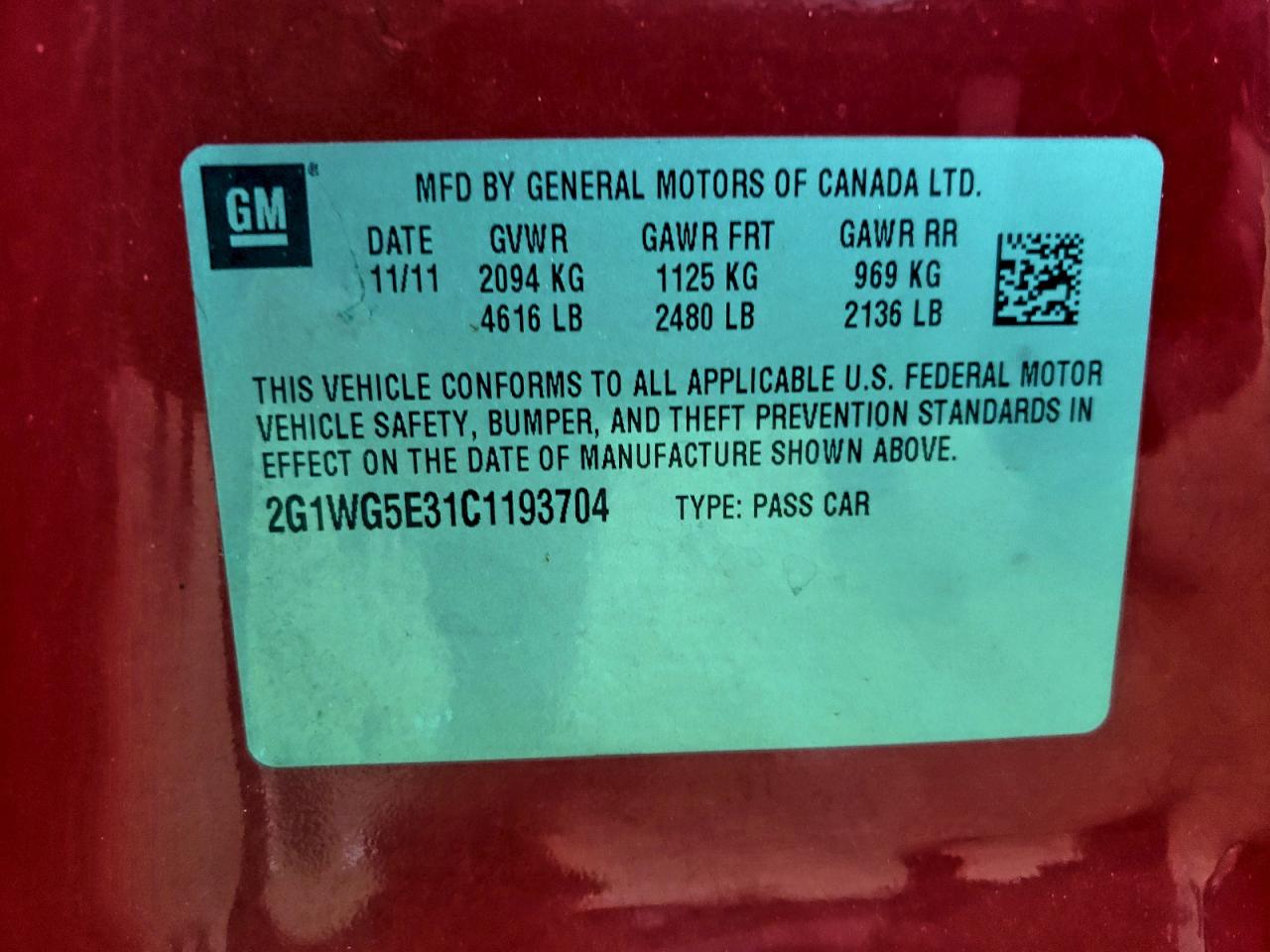 Chevrolet Impala Lt Image 12