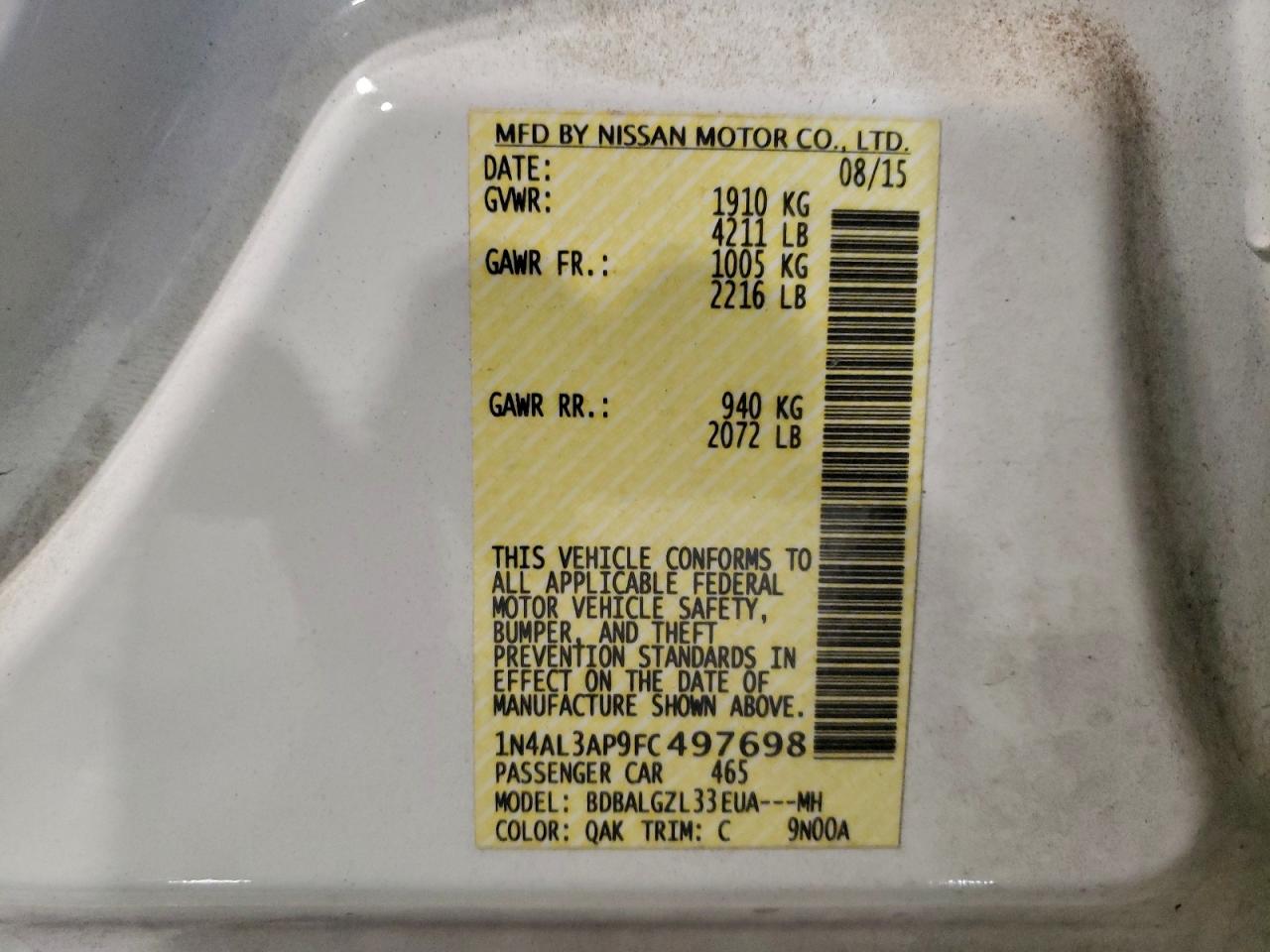 Nissan Altima 2.5 Image 6