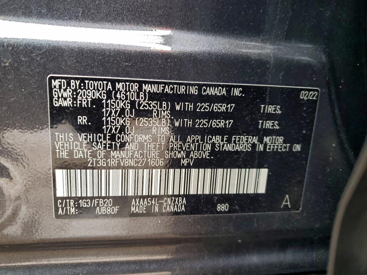 Toyota RAV4 Le Image 12