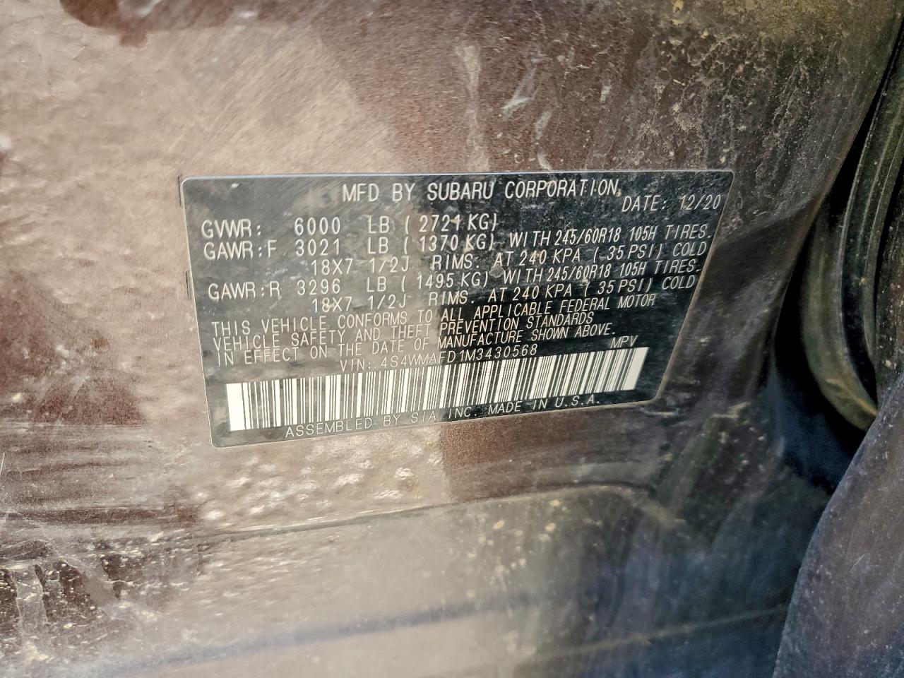 Subaru Ascent Premium Image 9