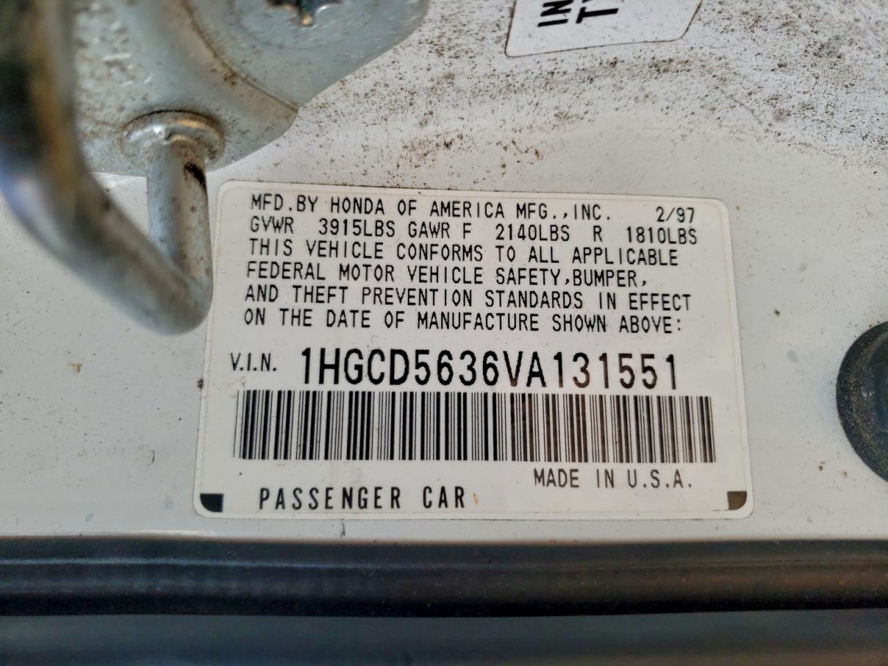 Honda Accord Lx Image 8