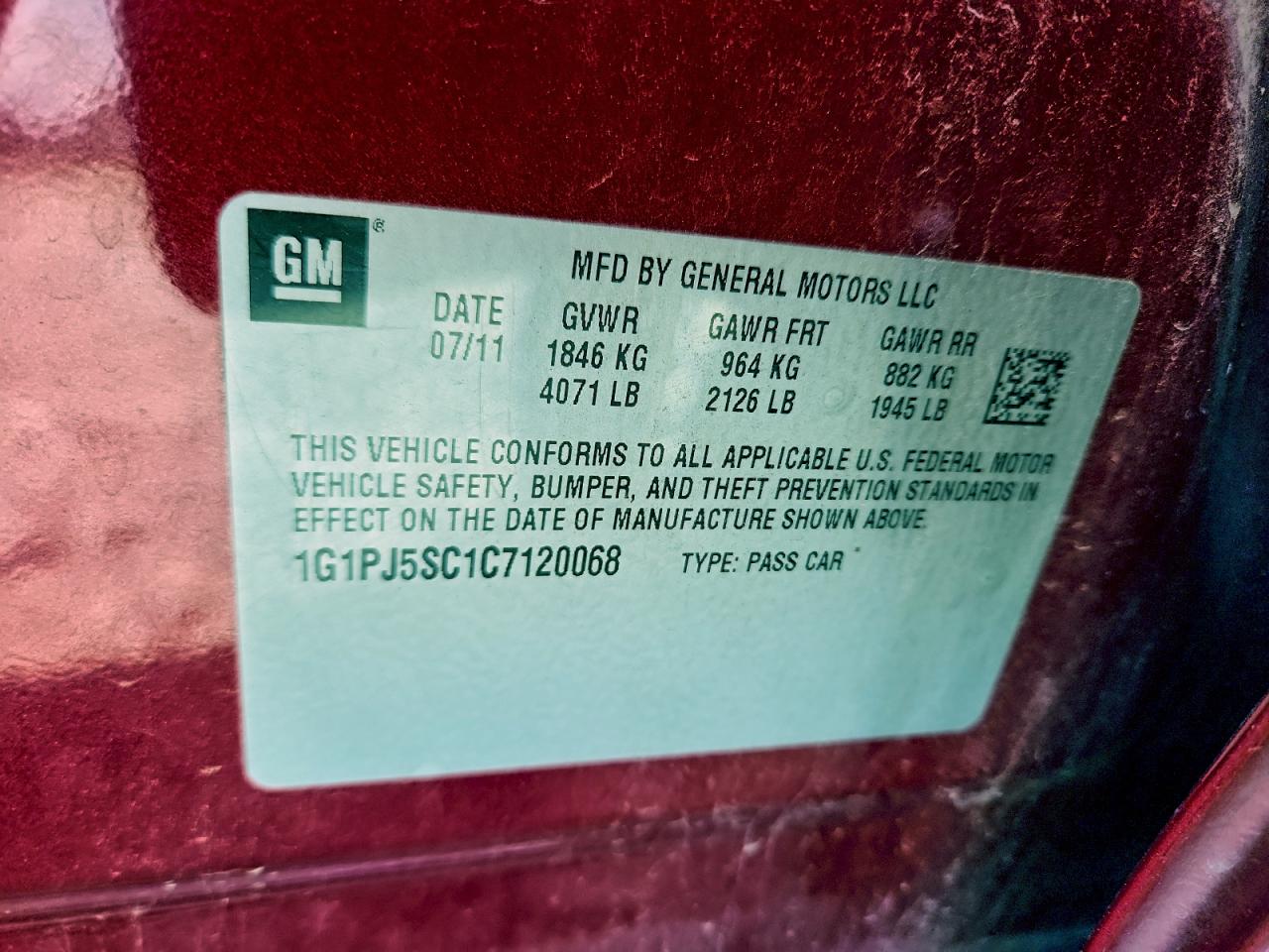 Chevrolet Cruze Eco Image 6