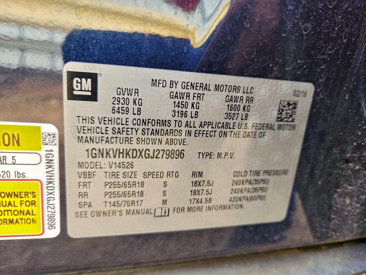 Chevrolet Traverse Lt Image 8