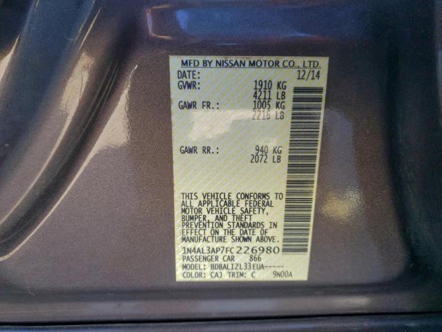 Nissan Altima 2.5 Image 11